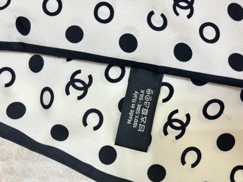 Chanel 絲巾髮圈 可分開使用-8