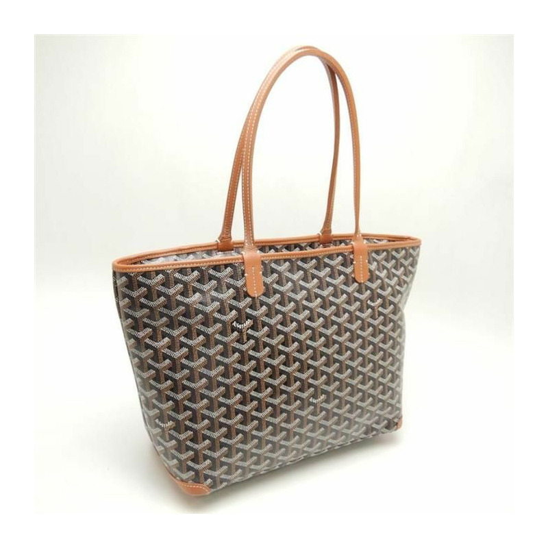 GOYARD Artua PM 單肩購物袋 黑色 棕褐色 ARTOISPMLTY01CL03P-2