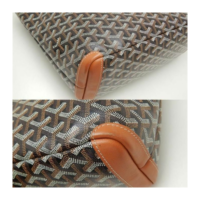 GOYARD Artua PM 單肩購物袋 黑色 棕褐色 ARTOISPMLTY01CL03P-7