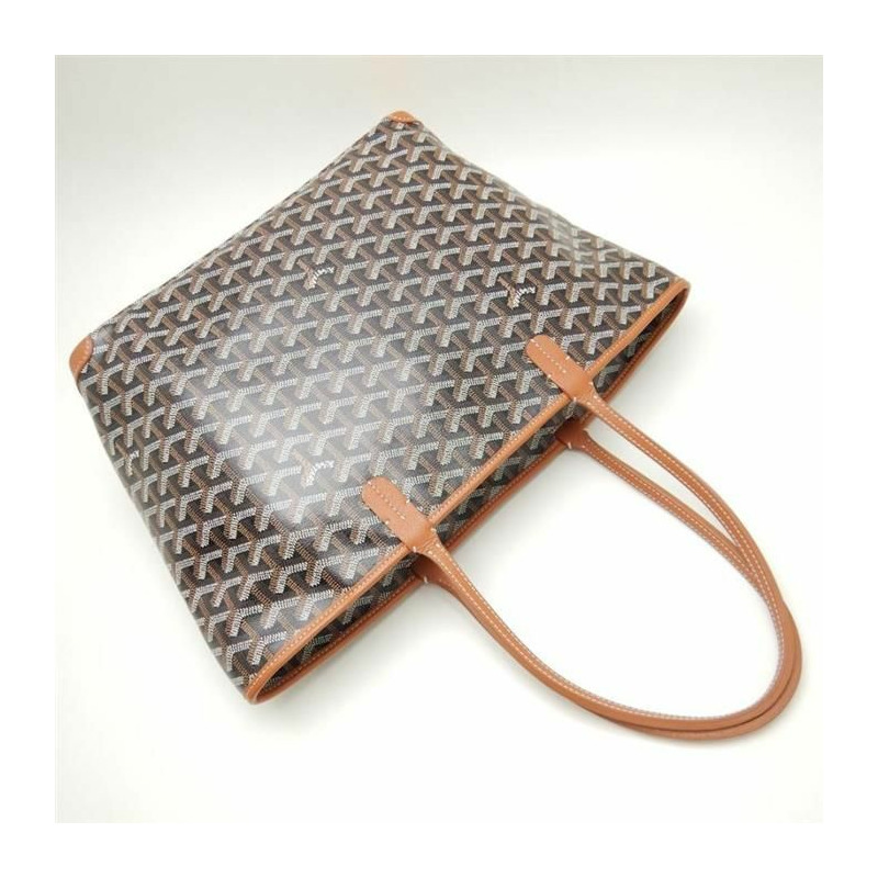 GOYARD Artua PM 單肩購物袋 黑色 棕褐色 ARTOISPMLTY01CL03P-11