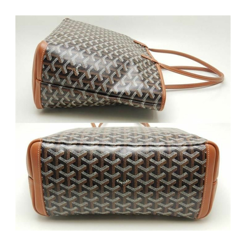 GOYARD Artua PM 單肩購物袋 黑色 棕褐色 ARTOISPMLTY01CL03P-12