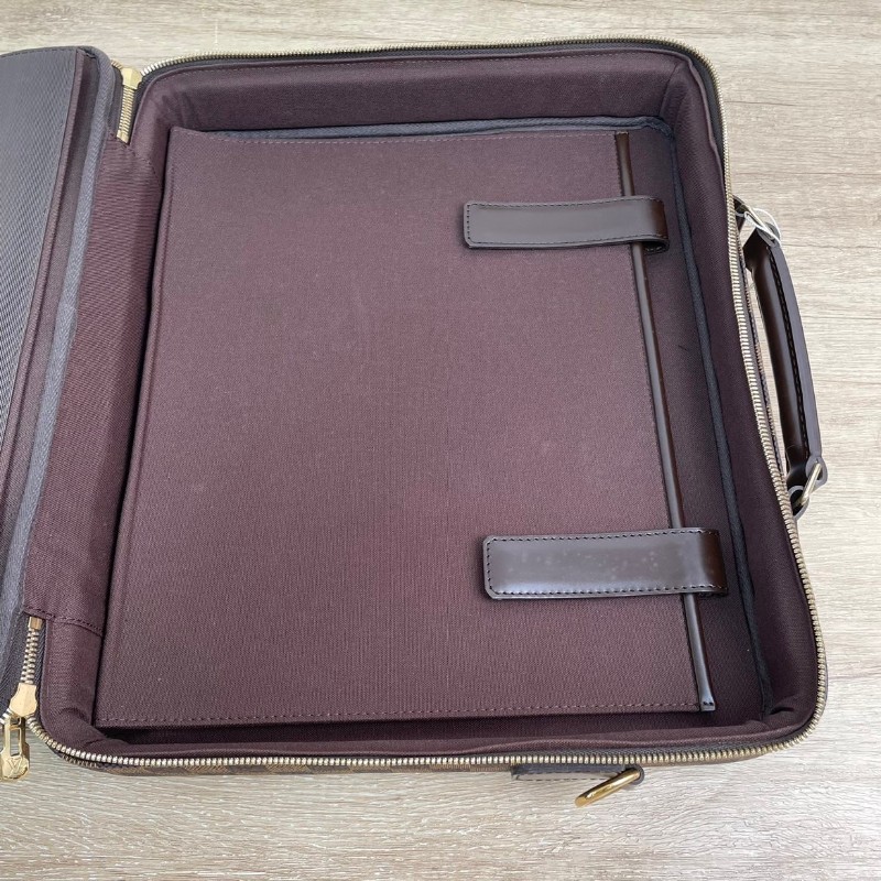 LV路易威登 公文包棕色棋盤格電腦包通勤包-5