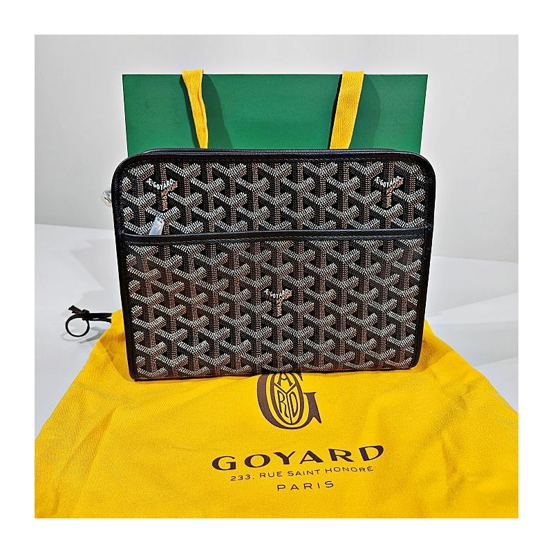 GOYARD Jouvence 廁所包 MM 黑色 JOUVENMMLTY01CL01P-12