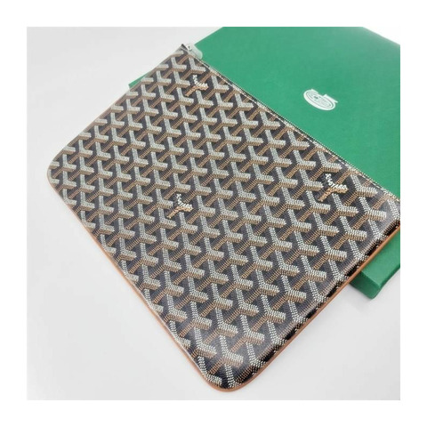 GOYARD Sena 手拿包 MGM 黑棕褐色