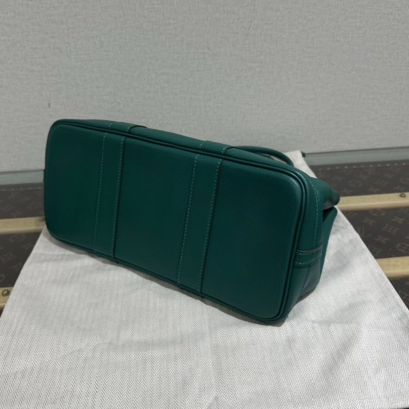 HERMES帝王綠銀扣花園30手提包30*21*14 98新配件塵袋-2