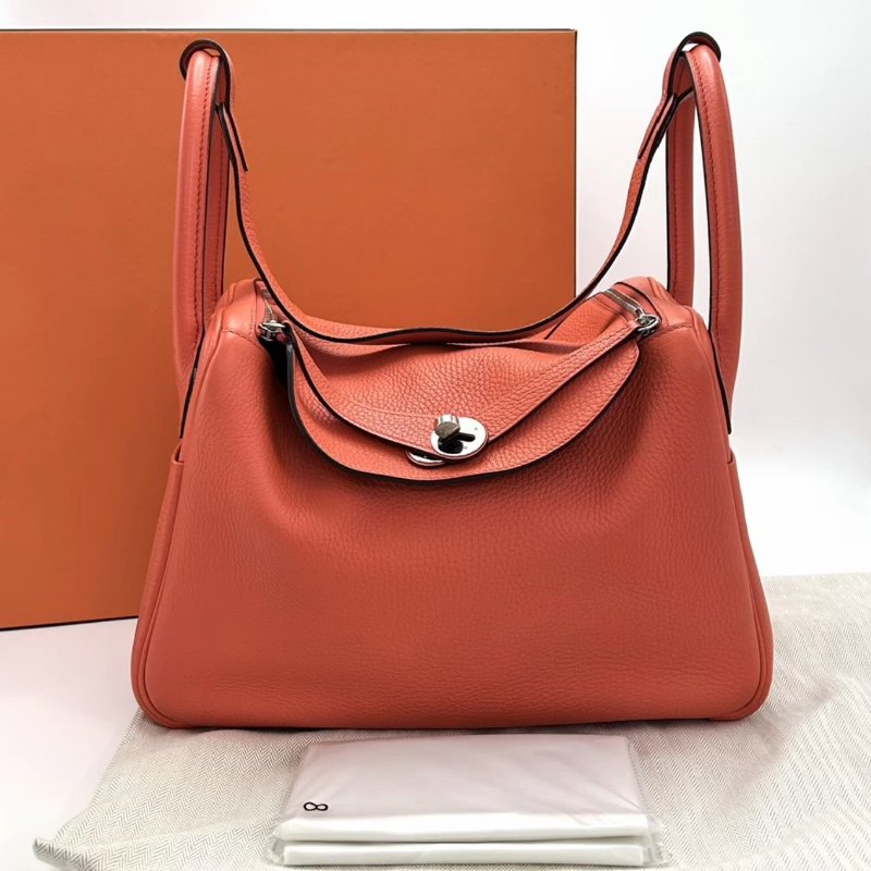HERMES Lindy30肩背手提包30*21*16 98新配件盒子塵袋雨衣-0