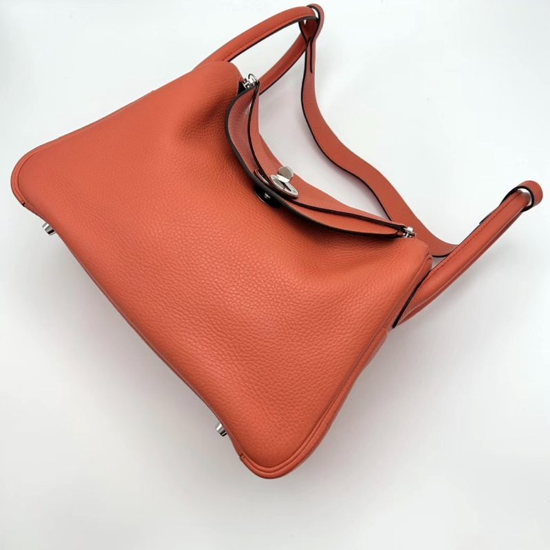HERMES Lindy30肩背手提包30*21*16 98新配件盒子塵袋雨衣-3