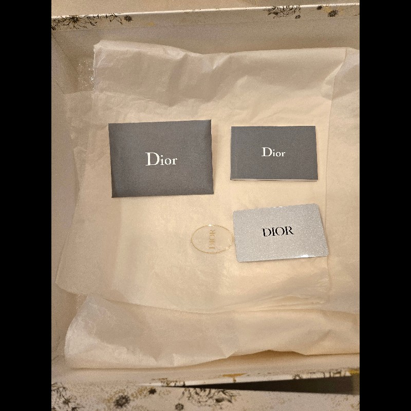 Dior Caro乾燥玫瑰粉高雅小羊皮肩背包-14