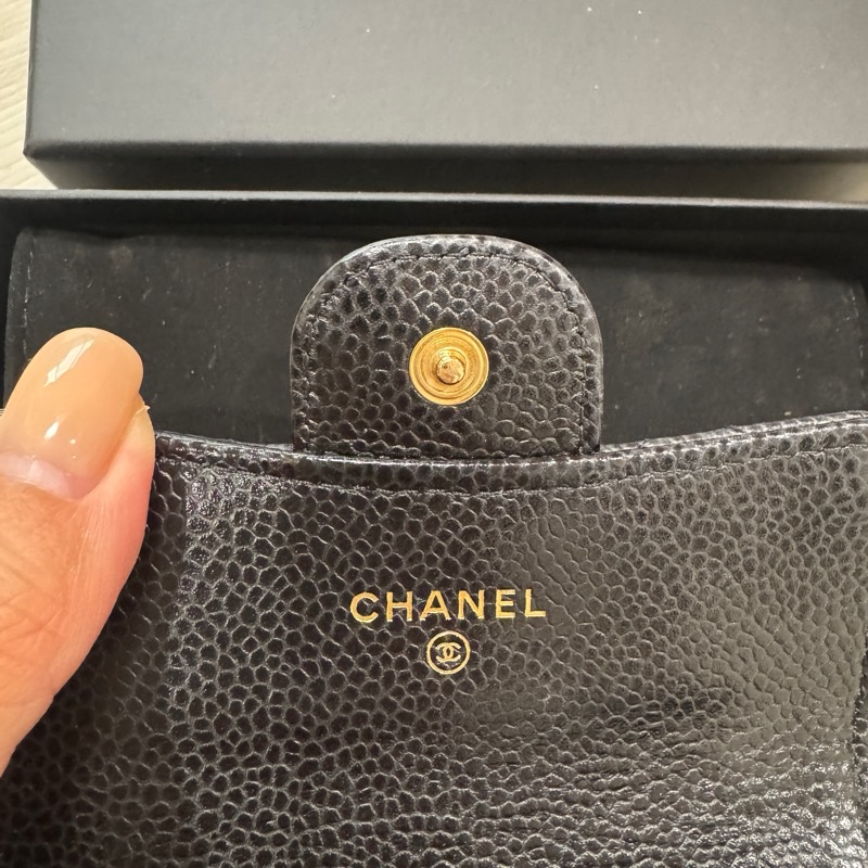 香奈兒 #魚子醬 零錢包-2