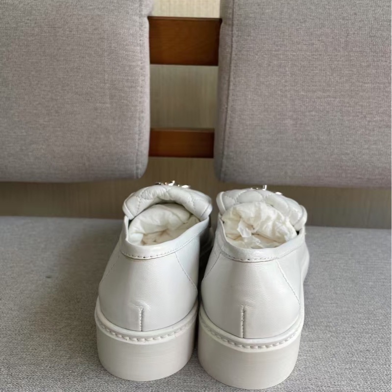 香奈兒/Chanel 平底便鞋 羊皮革   37碼99新-3