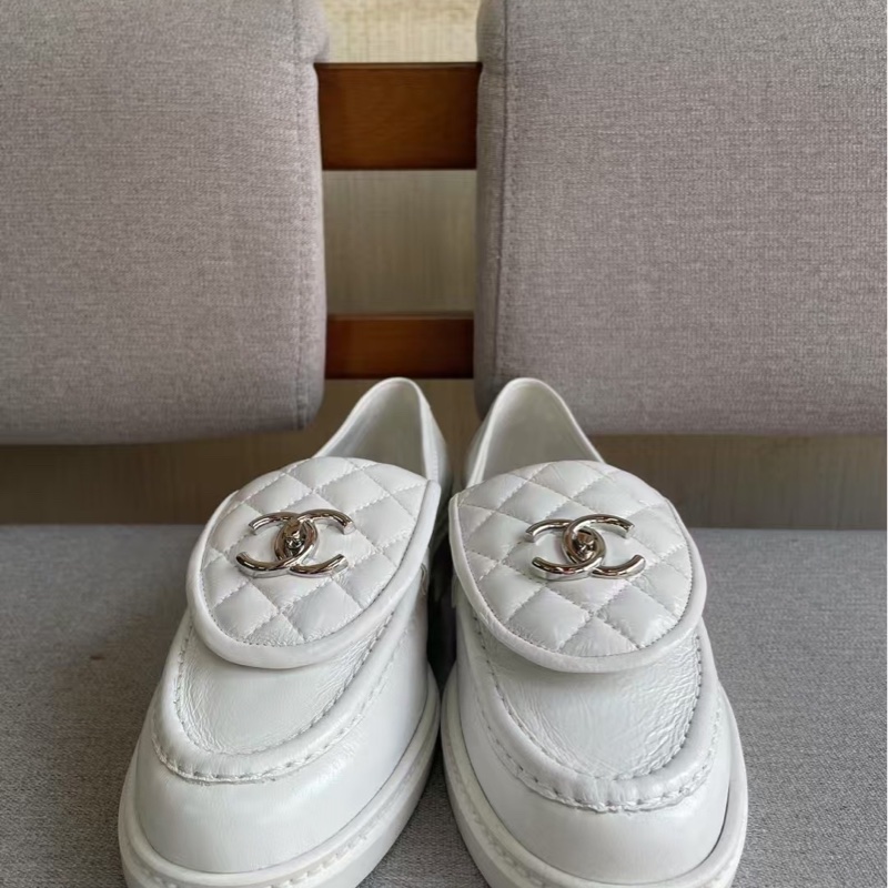 香奈兒/Chanel 平底便鞋 羊皮革   37碼99新-4