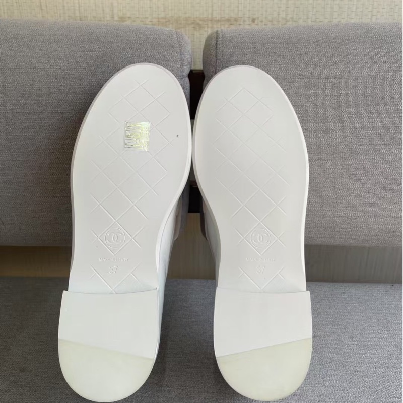 香奈兒/Chanel 平底便鞋 羊皮革   37碼99新-6