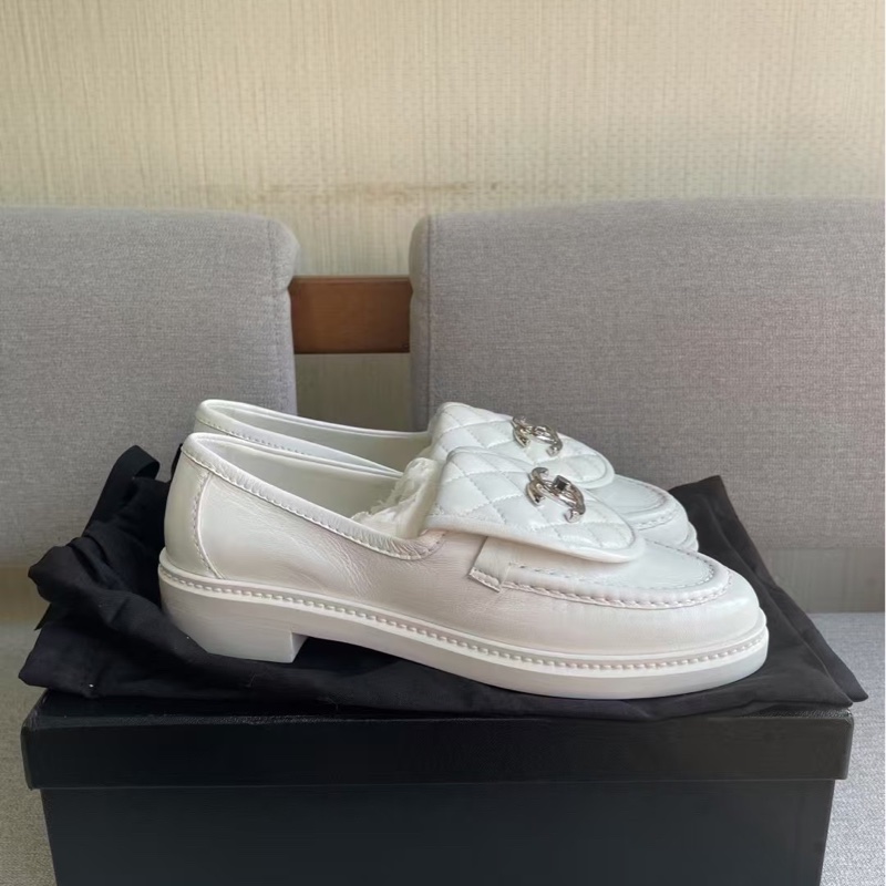 香奈兒/Chanel 平底便鞋 羊皮革   37碼99新-7