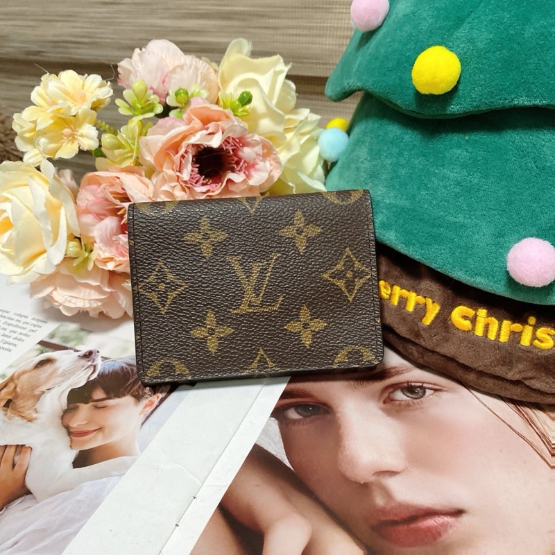 Lv M62920 老花卡夾零錢包🏅-6