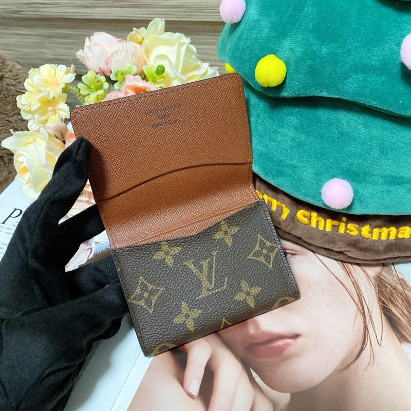Lv M62920 老花卡夾零錢包🏅-12