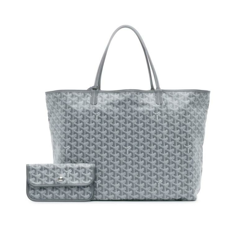 GOYARD Saint Louis GM 肩背購物袋 灰色 STLOUIGMLTY51CL51P-2