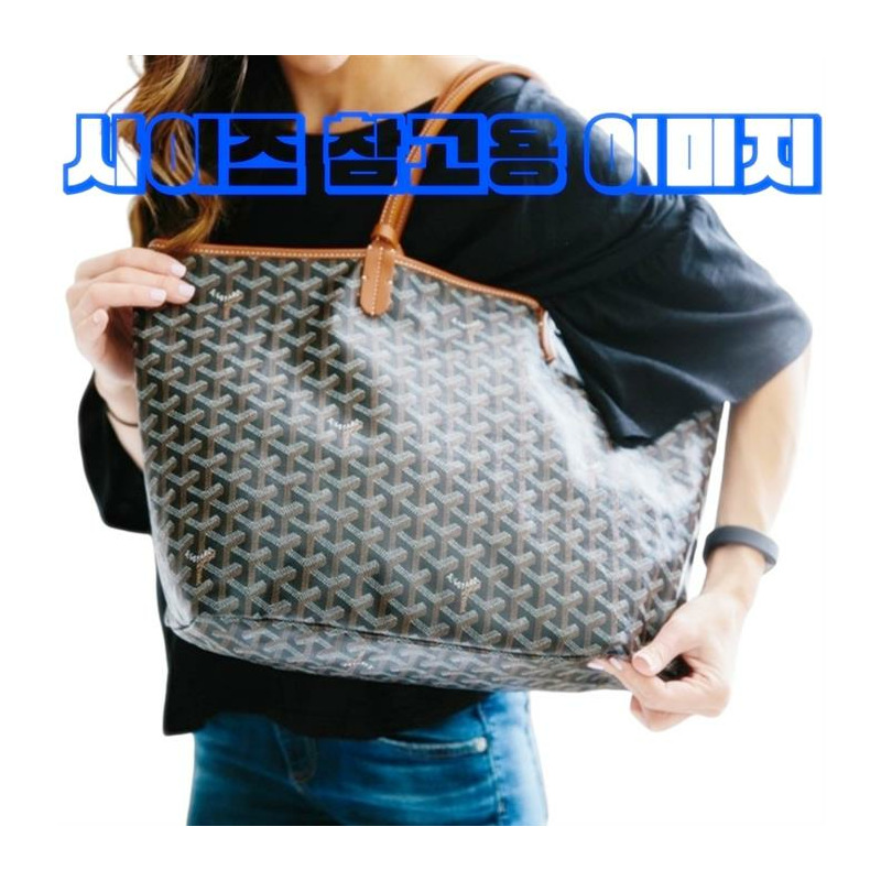 GOYARD Saint Louis GM 肩背購物袋 灰色 STLOUIGMLTY51CL51P-5