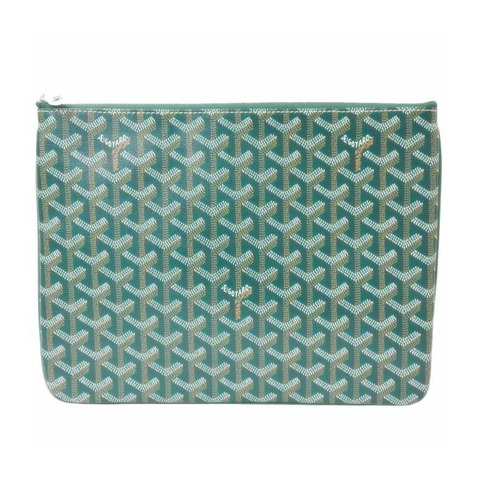 GOYARD Senat MM 綠色手拿包