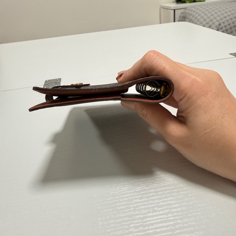 【瑕疵！甩賣】Louis Vuitton Agenda PM 經典花紋六孔筆記-8