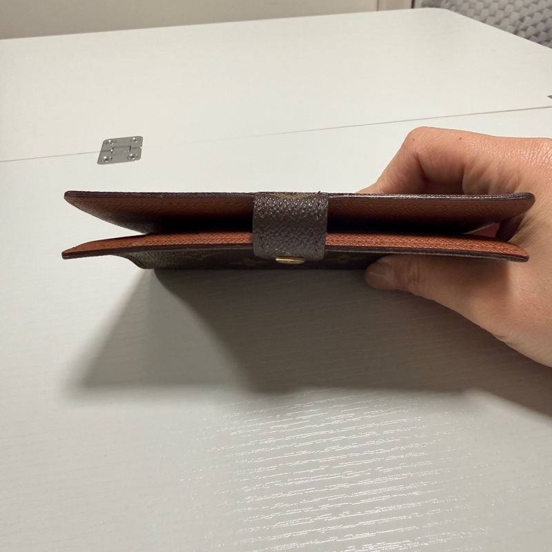 【瑕疵！甩賣】Louis Vuitton Agenda PM 經典花紋六孔筆記-9