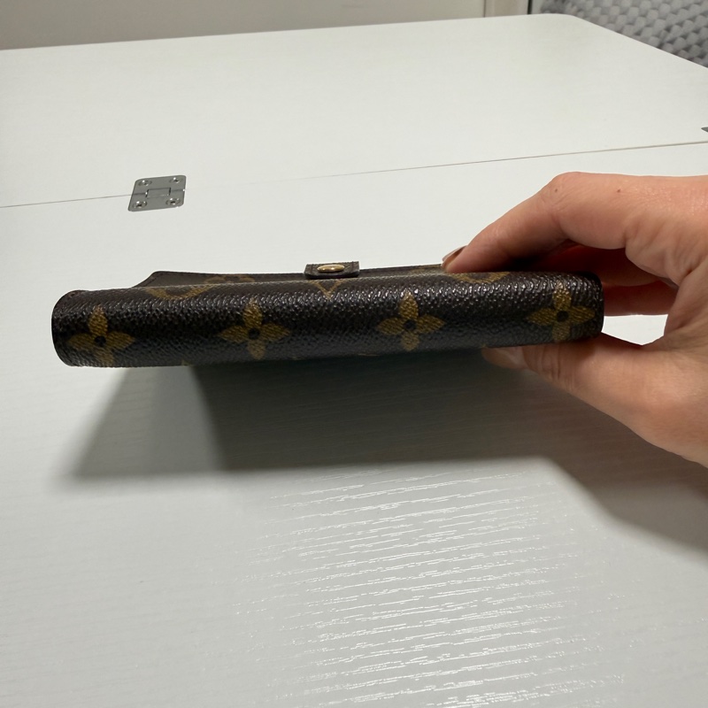 【瑕疵！甩賣】Louis Vuitton Agenda PM 經典花紋六孔筆記-10