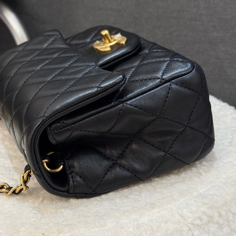Chanel 黑色金球方胖 ✨最新晶片款-2