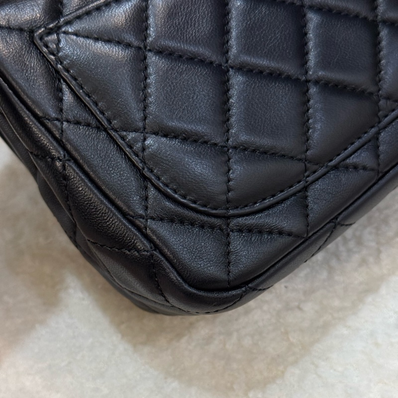 Chanel 黑色金球方胖 ✨最新晶片款-8