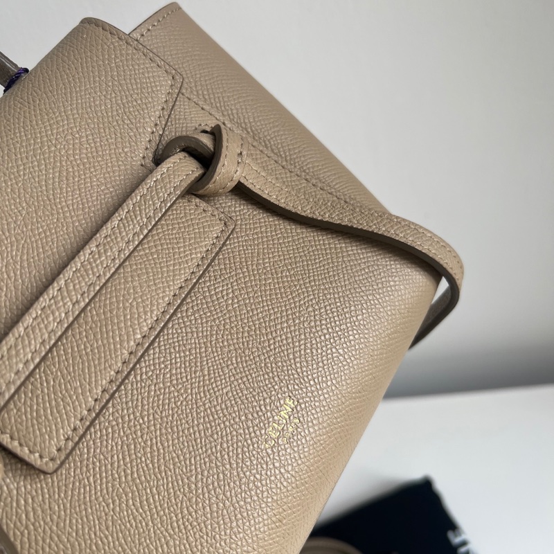 ✨Celine 奶茶色鯰魚包 pico 最可愛的尺寸 99新🤍-7