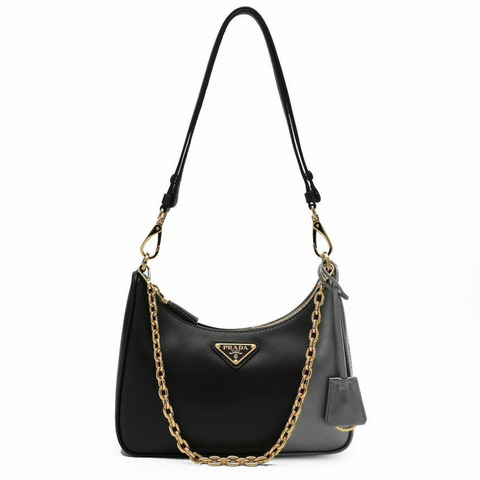 PRADA 復刻版鏈條女士單肩包 1BC204 2CYS F0002