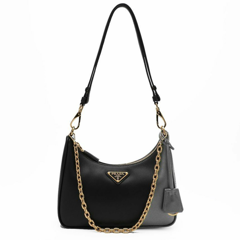 PRADA 復刻版鏈條女士單肩包 1BC204 2CYS F0002-0