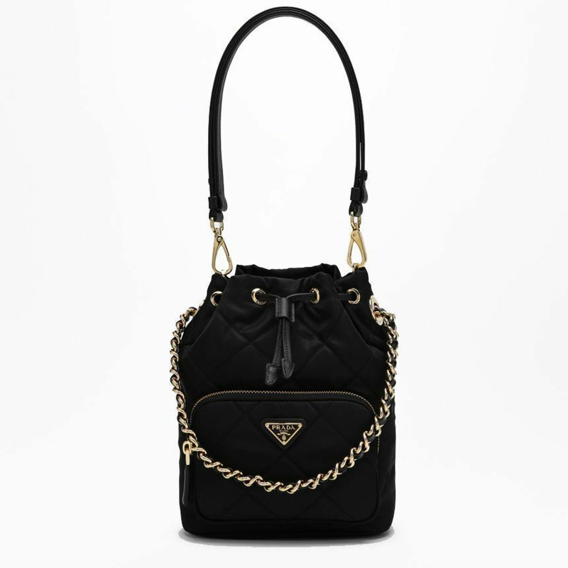 PRADA 1995年復刻版鏈條水桶包 1BH038 2AOS F0002-0