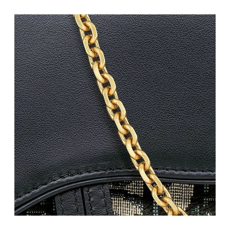 DIOR 馬鞍中型鏈袋 M928-6