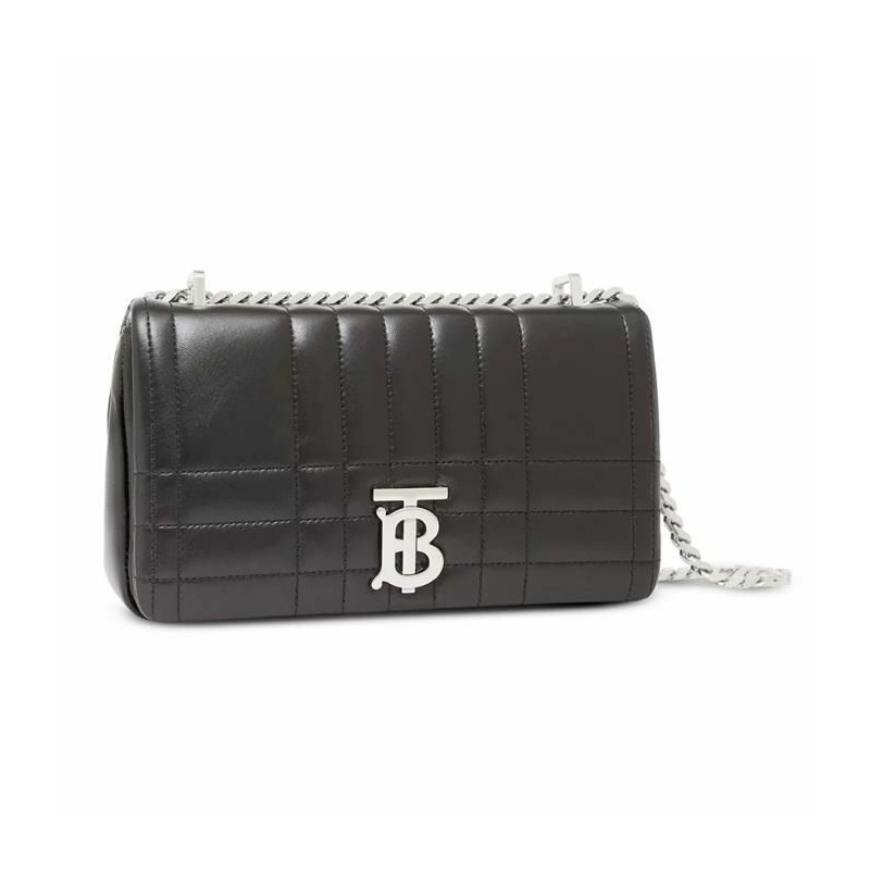 BURBERRY 絎縫皮革小號 Lola 包 8059510-5