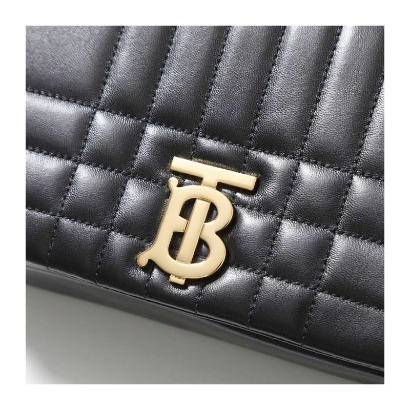 BURBERRY 絎縫羊皮小號拉桿箱 8059509-6