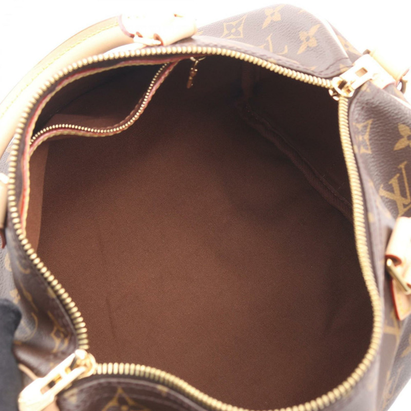 路易威登 Speedy Bandouliere 30 手提包，塗層帆布和皮革，Monogram 圖案，女士，棕色，M46980-2