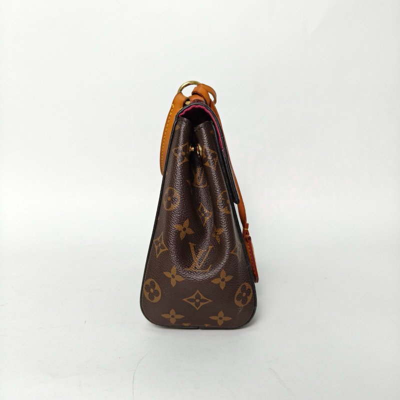 LOUIS VUITTON ClunyBB28老花PVC金扣2018肩背包-1