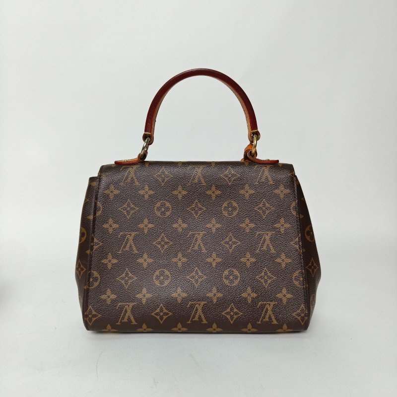 LOUIS VUITTON ClunyBB28老花PVC金扣2018肩背包-2