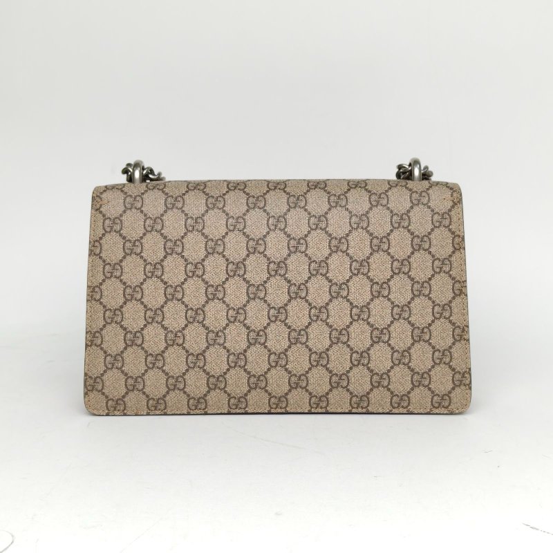 GUCCI Dionysus酒神中號28紅色PVC銀扣肩背包-2