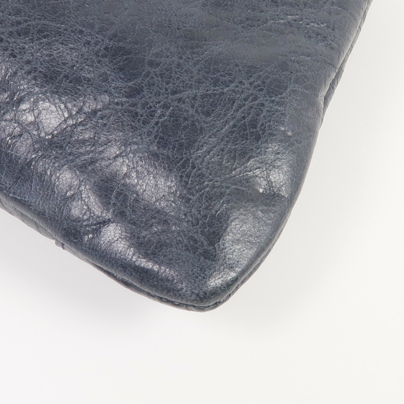 BALENCIAGA 牛皮皮革Clutch金扣手拿包-7