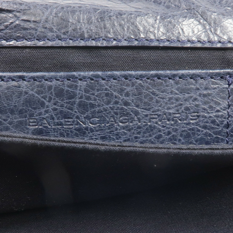 BALENCIAGA 牛皮皮革Clutch金扣手拿包-13