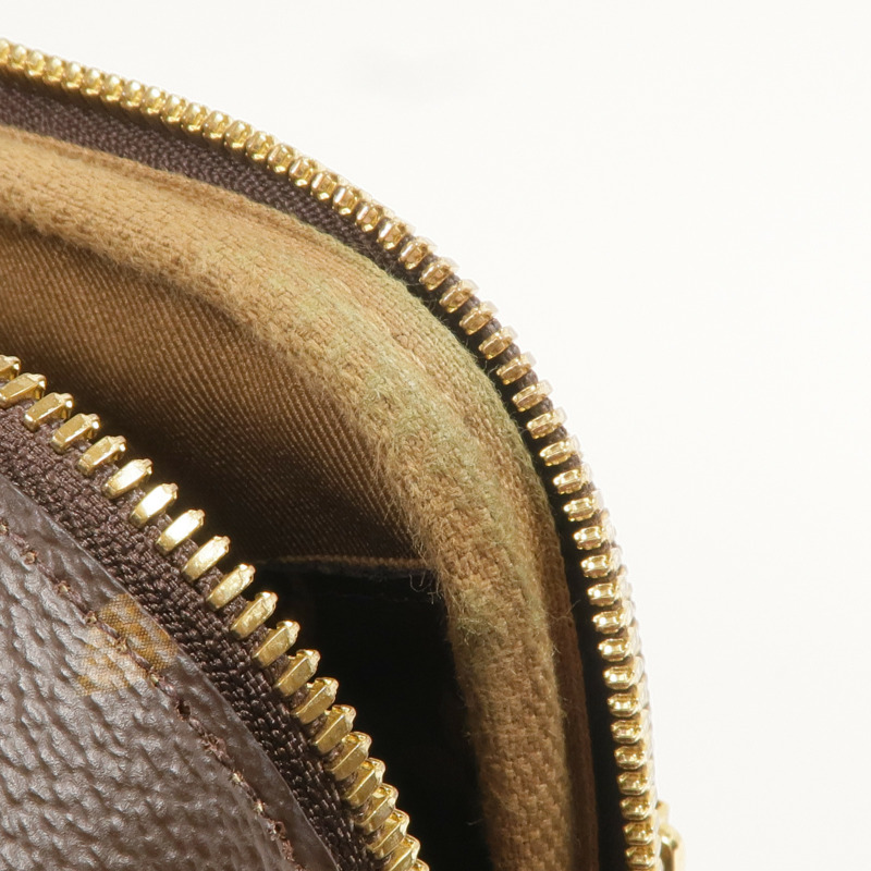 LOUIS VUITTON Monogram Utility金扣手挽肩背兩用袋棕色-15