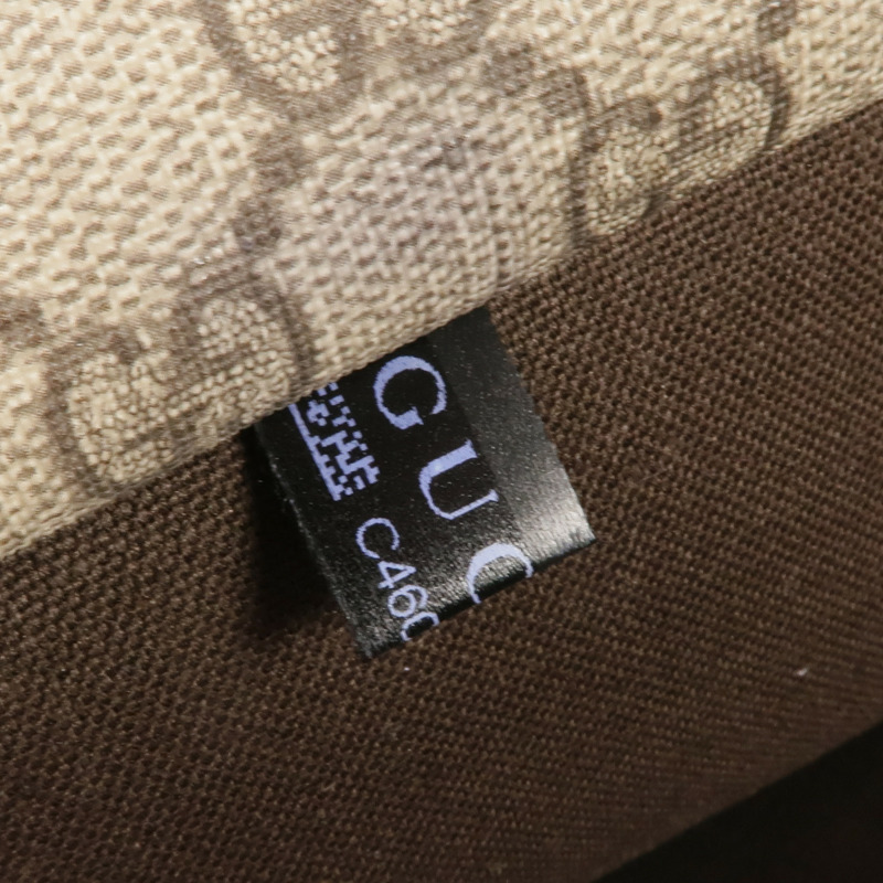 GUCCI 塗層帆布Tote Bag金扣手挽袋-7