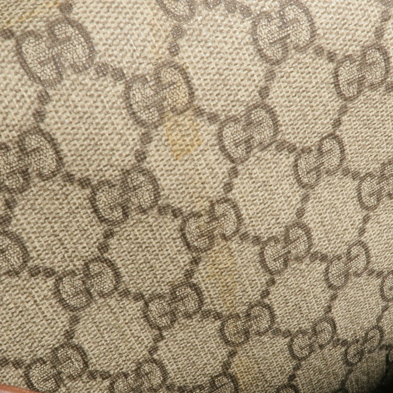 GUCCI 塗層帆布Tote Bag金扣手挽袋-15