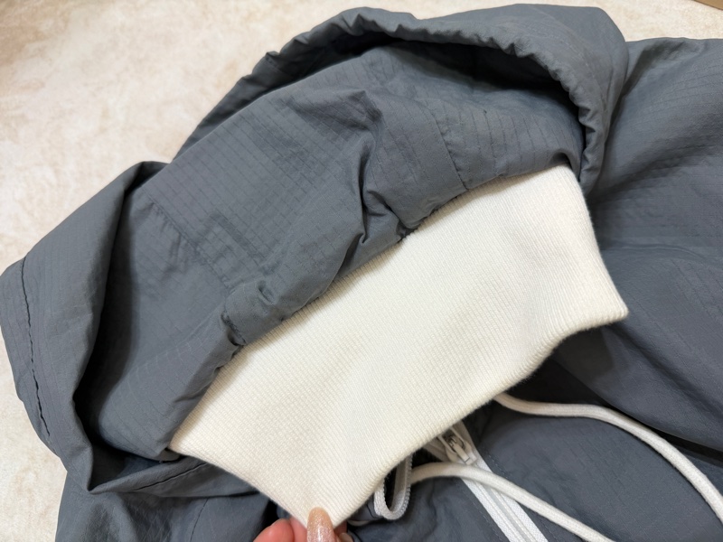 Thom Browne 風衣外套 防潑水 灰色 日本製-10