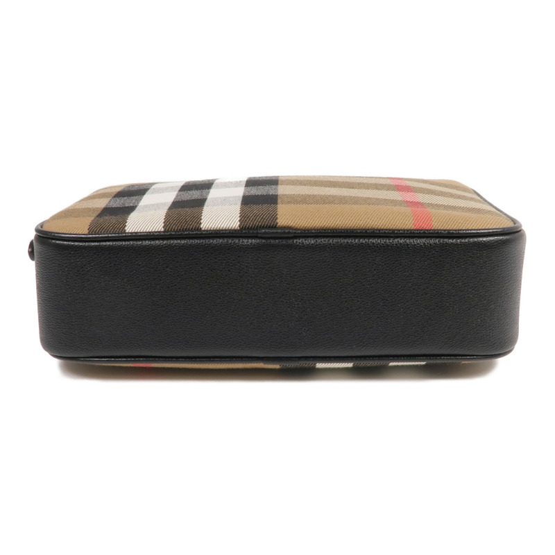 BURBERRY 帆布Shoulder Bag金扣肩背袋-3