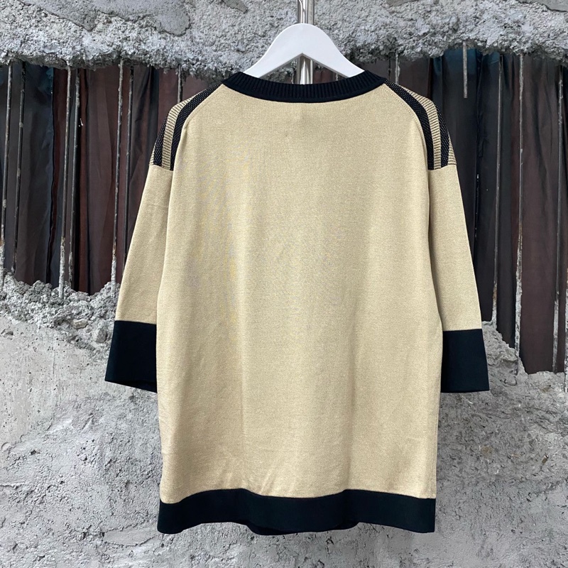 Hermes 愛馬仕針織短袖 碼數：34 99新-1