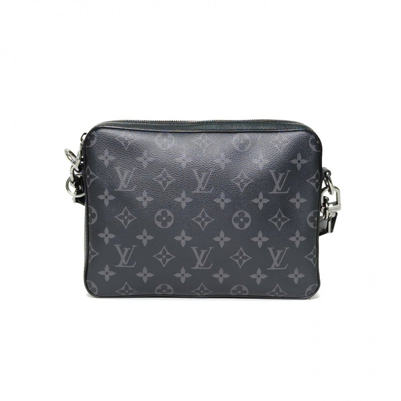 LOUIS VUITTON Trio郵差包三合一黑色PVC老花2020肩背包-2