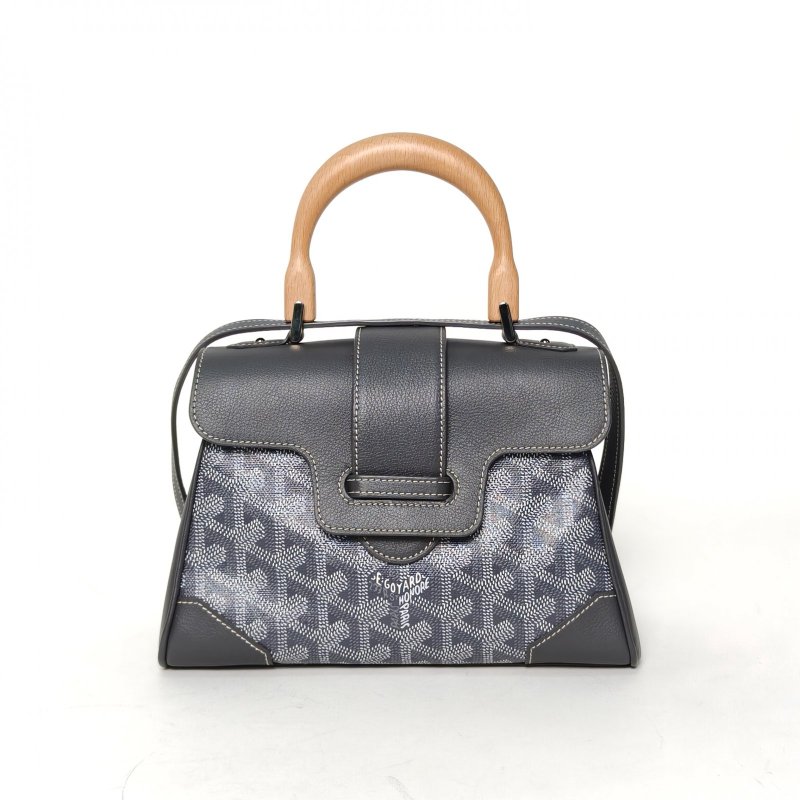 GOYARD SAIGON西貢Mini20灰色PVC肩背包-0