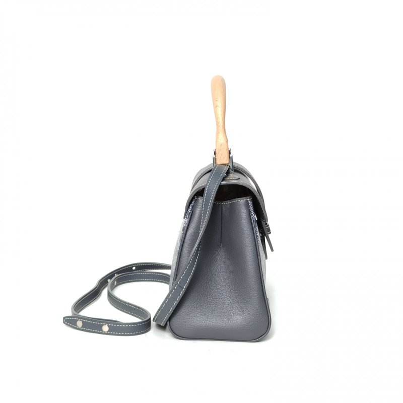 GOYARD SAIGON西貢Mini20灰色PVC肩背包-3