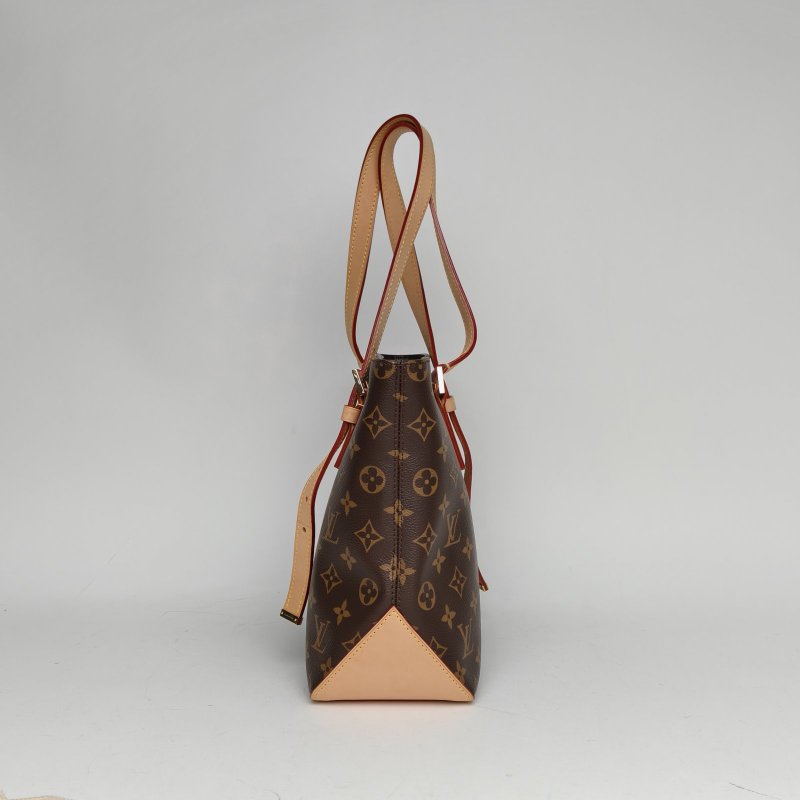 LOUIS VUITTON 老花PVC金扣晶片SacPiano托特包新款薇薇安肩背包-3